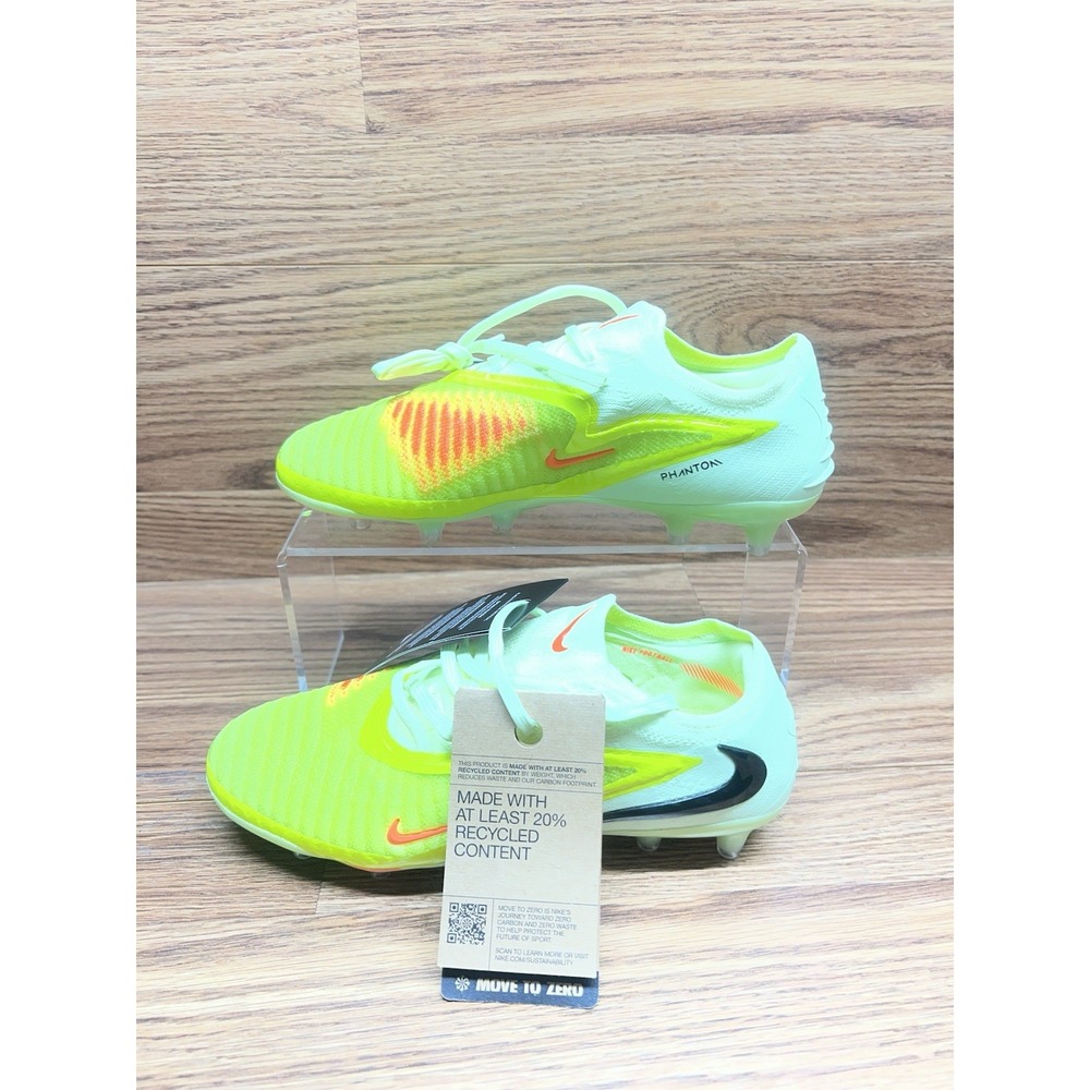 Mens Size 5 Nike Cleats Phantom 6 Low Elite AG-Pro Crimson Limelight HQ2335‑800